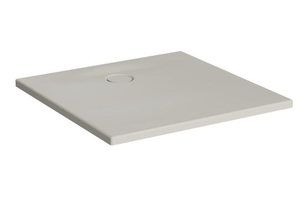 VitrA Leaf 800mm x 800mm Square Tray - Matt Taupe